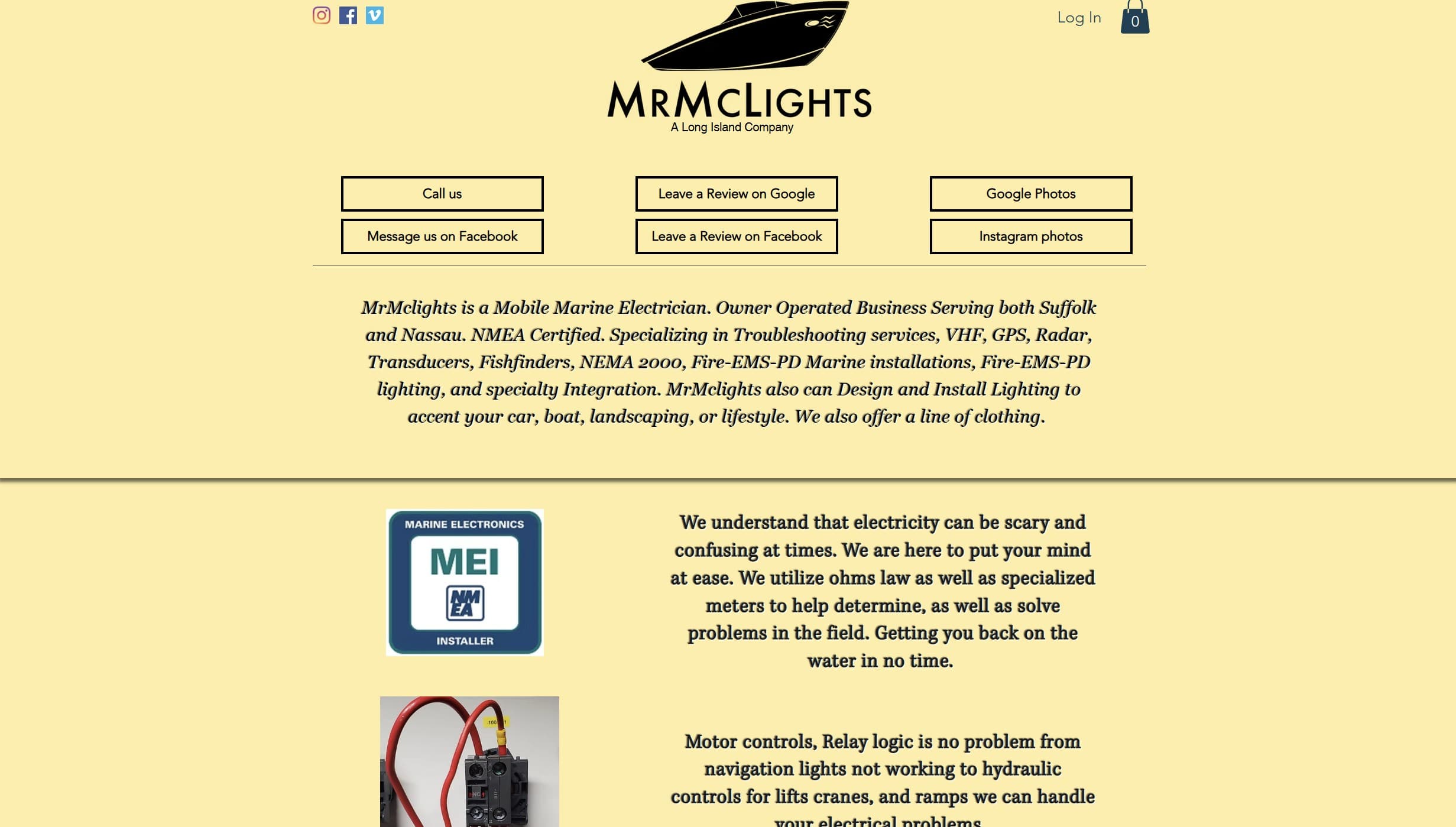 Marine Electrician — before